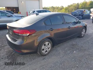 2018 Kia Forte LX with VIN 3KPFL4A70JE182702, listed as a IAAI auction lot 42043345 with 105,451 mi miles and . Bid and sale history available at carsss.com. Image 4.