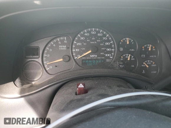 2002 Chevrolet Suburban LT with VIN 3GNFK16Z12G339999, listed as a Copart auction lot 52048285 with 302,455 mi miles and Salvage Title. Bid and sale history available at carsss.com. Image 9.