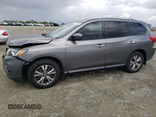 2018 Nissan Pathfinder SL z VIN 5N1DR2MMXJC656850, wystawiony jako Copart lot #51002885 z przebiegiem 83 125 mil mil oraz Szkoda całkowita • Salvage title. Historia ofert i sprzedaży dostępna na DreamBid. Obrazek 1.
