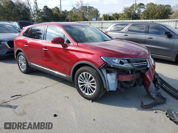 2017 Lincoln MKX Select with VIN 2LMPJ6KR0HBL30810, listed as a Copart auction lot 44453695 with 82,364 mi miles and Salvage Title. Bid and sale history available at carsss.com. Image 4.