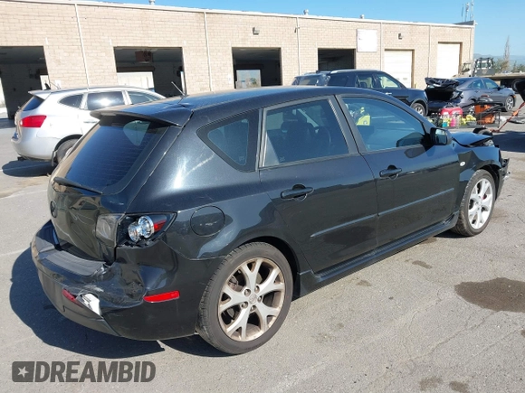 2008 Mazda 3 S Sport with VIN JM1BK344781871131, listed as a IAAI auction lot 41583158 with 172,928 mi miles and . Bid and sale history available at DreamBid. Image 4.