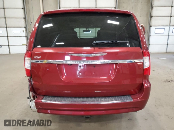 2015 Chrysler Town & Country Limited Platinum with VIN 2C4RC1GG6FR708419, listed as a Copart auction lot 52634785 with 56,715 mi miles and Salvage Title. Bid and sale history available at DreamBid. Image 6.