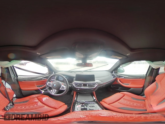 2022 BMW X4 M z VIN 5YM23EC08N9J85904, wystawiony jako Copart lot #41979823 z przebiegiem Nie podano mil oraz . Historia ofert i sprzedaży dostępna na DreamBid. Obrazek 13.