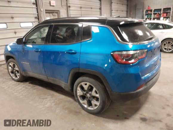2018 Jeep Compass Limited z VIN 3C4NJCCB2JT489622, wystawiony jako IAAI lot #41567571 z przebiegiem 67 884 mil mil oraz . Historia ofert i sprzedaży dostępna na DreamBid. Obrazek 3.