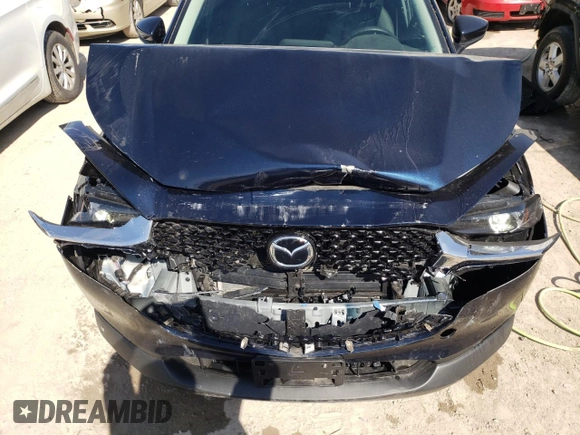 2023 Mazda CX-30 S Carbon Edition with VIN 3MVDMBCMXPM539683, listed as a Copart auction lot 48186175 with 22,750 mi miles and Non repairable. Bid and sale history available at DreamBid. Image 12.