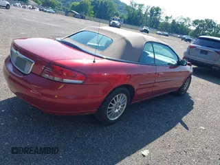 2006 Chrysler Sebring Touring with VIN 1C3EL55R36N116133, listed as a IAAI auction lot 42535194 with 95,969 mi miles and . Bid and sale history available at DreamBid. Image 4.