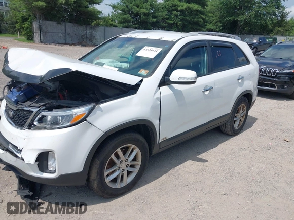 2015 Kia Sorento LX with VIN 5XYKTCA66FG646604, listed as a IAAI auction lot 42534914 with 219,529 mi miles and . Bid and sale history available at DreamBid. Image 17.