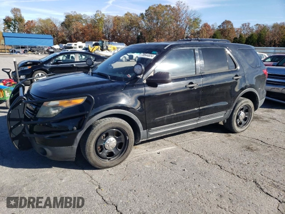 2015 Ford Utility Police Interceptor with VIN 1FM5K8AR9FGB98634, listed as a Copart auction lot 78644654 with 68,563 mi miles and Salvage Title. Bid and sale history available at carsss.com. Image 1.