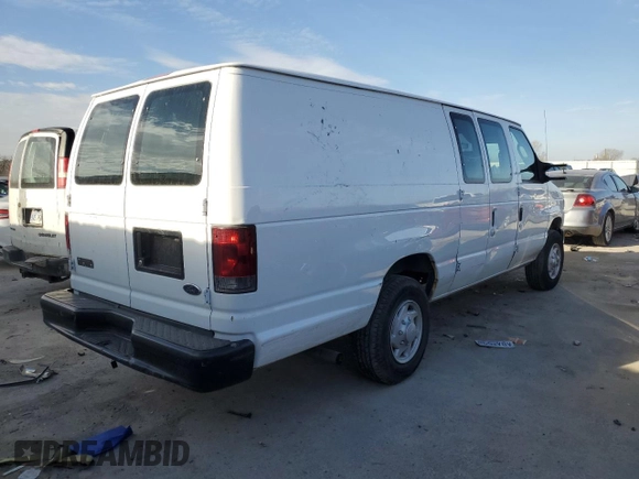 2008 Ford Econoline Cargo Commercial with VIN 1FTNS24L68DB18056, listed as a Copart auction lot 49248325 with 45,681 mi miles and Salvage Title. Bid and sale history available at DreamBid. Image 3.
