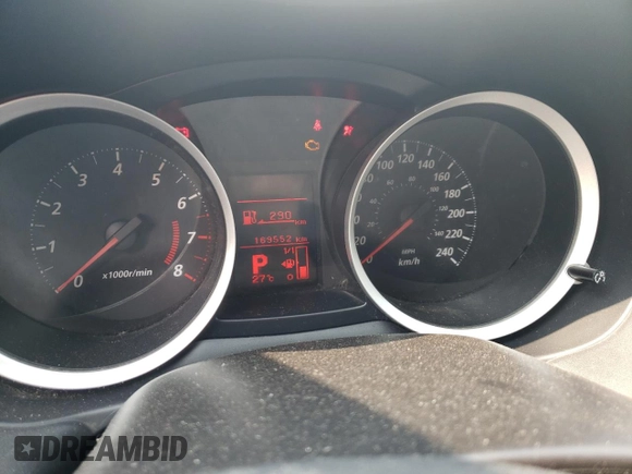 2013 Mitsubishi Lancer ES with VIN JA32U2FU8DU609465, listed as a Copart auction lot 66134614 with 169,552 mi miles and Salvage Title. Bid and sale history available at carsss.com. Image 9.