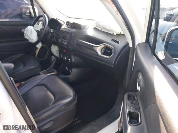 2016 Jeep Renegade Limited with VIN ZACCJADT7GPE35722, listed as a IAAI auction lot 41568185 with 143,699 mi miles. Bid and sale history available at carsss.com. Image 5.