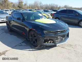 2020 Chevrolet Camaro 1LT with VIN 1G1FB1RS0L0116889, listed as a IAAI auction lot 41780194 with 45,726 mi miles. Bid and sale history available at carsss.com. Image 1.