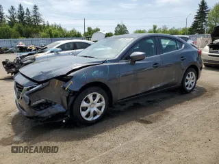 2014 Mazda 3 i Touring with VIN 3MZBM1V77EM113194, listed as a Copart auction lot 60492155 with 114,859 mi miles and Salvage title. Bid and sale history available at DreamBid. Image 1.