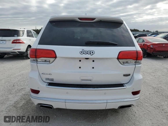 2021 Jeep Grand Cherokee Summit with VIN 1C4RJFJG2MC588782, listed as a Copart auction lot 77001134 with 0 mi miles and Non Repairable. Bid and sale history available at carsss.com. Image 6.