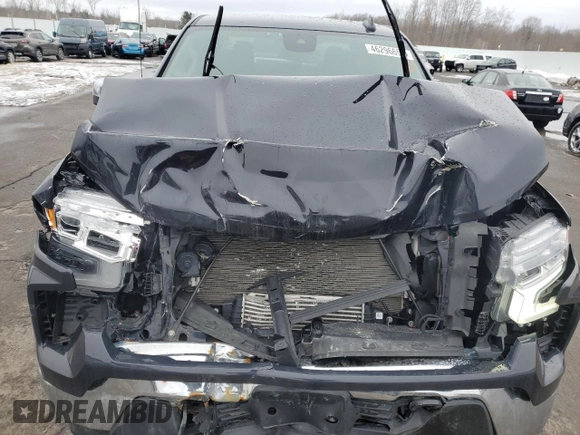 2024 Chevrolet Silverado 1500 LT with VIN 1GCPDKEK2RZ111943, listed as a Copart auction lot 46296655 with 39,474 mi miles and Salvage Title. Bid and sale history available at DreamBid. Image 12.
