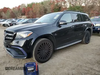 2017 Mercedes-Benz GLS with VIN 4JGDF7FE0HA789862, listed as a Copart auction lot 78860534 with 69,242 mi miles and Salvage Title. Bid and sale history available at carsss.com. Image 1.