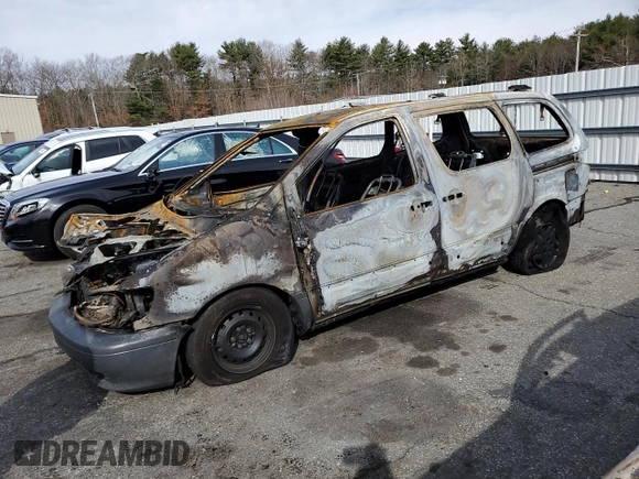 2001 Toyota Sienna CE with VIN 4T3ZF19C11U342160, listed as a Copart auction lot 50742095 with Not Provided miles and Non Repairable. Bid and sale history available at DreamBid. Image 1.