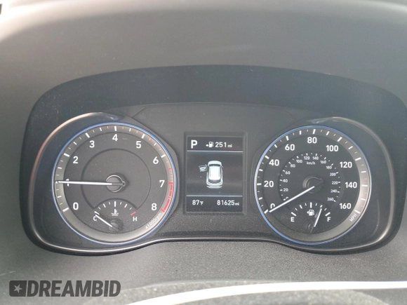 2018 Hyundai Kona SEL with VIN KM8K22AA5JU105130, listed as a Copart auction lot 54621125 with 81,625 mi miles and Salvage Title. Bid and sale history available at DreamBid. Image 9.