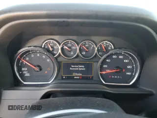 2021 Chevrolet Silverado 1500 LT with VIN 1GCRWCEKXMZ303497, listed as a Copart auction lot 72714484 with 48,682 mi miles and Salvage Title. Bid and sale history available at DreamBid. Image 9.