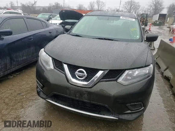 2016 Nissan Rogue S with VIN JN8AT2MT6GW009695, listed as a Copart auction lot 42980645 with 173,721 mi miles and Salvage Title. Bid and sale history available at carsss.com. Image 10.