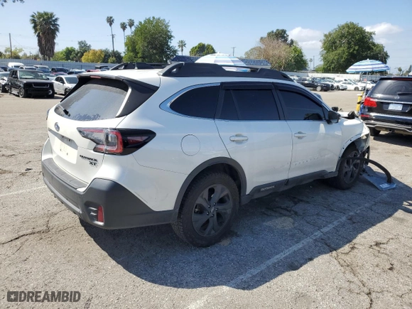 2022 Subaru Outback Onyx Edition XT with VIN 4S4BTGLD3N3214585, listed as a Copart auction lot 49418665 with 76,706 mi miles and Salvage Title. Bid and sale history available at carsss.com. Image 3.