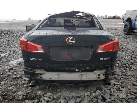 2010 Lexus IS 350 with VIN JTHBE5C27A5023928, listed as a Copart auction lot 53799825 with Not Provided miles and Salvage Title. Bid and sale history available at DreamBid. Image 6.