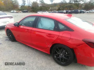 2025 Honda Civic Sport with VIN 2HGFE2F58SH531117, listed as a IAAI auction lot 40765885 with 205 mi miles and . Bid and sale history available at carsss.com. Image 14.