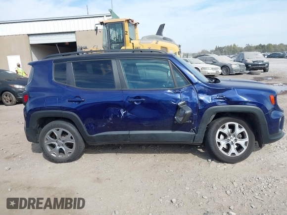 2020 Jeep Renegade Limited with VIN ZACNJBD14LPL70106, listed as a IAAI auction lot 40635517 with 46,987 mi miles and . Bid and sale history available at DreamBid. Image 13.