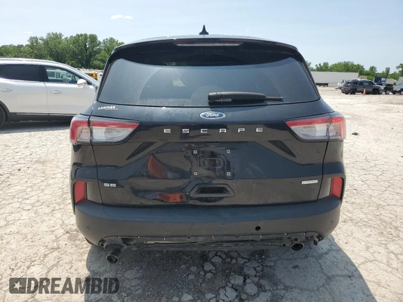 2020 Ford Escape SE with VIN 1FMCU0G63LUC01251, listed as a Copart auction lot 58978395 with 47,845 mi miles and Salvage title. Bid and sale history available at DreamBid. Image 6.