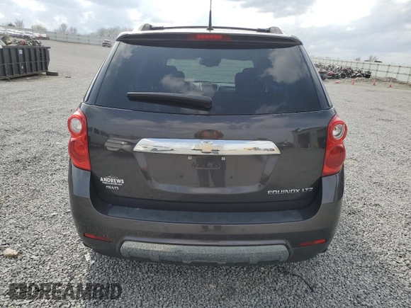 2013 Chevrolet Equinox LTZ with VIN 2GNFLGEK2D6126370, listed as a Copart auction lot 51602235 with 76,682 mi miles and Salvage Title. Bid and sale history available at DreamBid. Image 6.