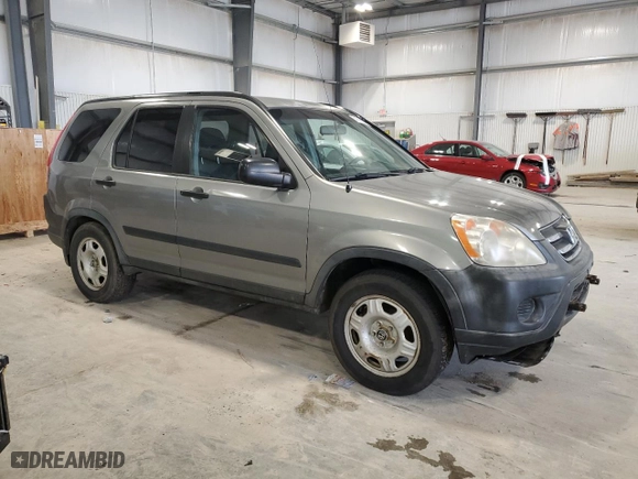 2006 Honda CR-V LX with VIN JHLRD68546C023659, listed as a Copart auction lot 51617985 with 210,461 mi miles and Clean Title. Bid and sale history available at carsss.com. Image 4.