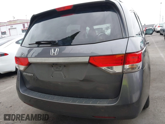 2017 Honda Odyssey EX-L with VIN 5FNRL5H66HB010100, listed as a IAAI auction lot 42088394 with Not Provided miles and . Bid and sale history available at DreamBid. Image 16.