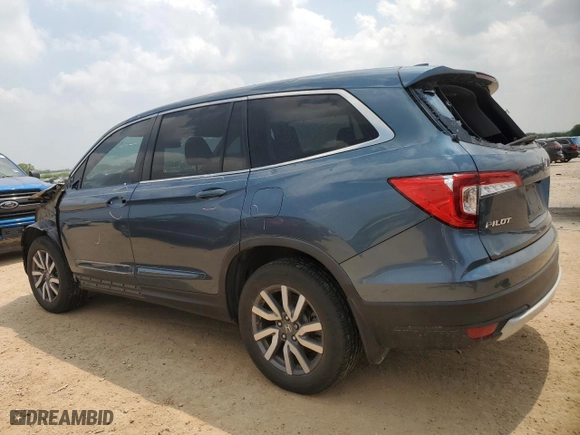 2019 Honda Pilot EX-L with VIN 5FNYF5H5XKB043683, listed as a Copart auction lot 51000625 with 95,310 mi miles and Salvage Title. Bid and sale history available at carsss.com. Image 2.