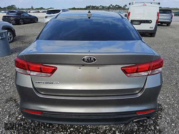 2018 Kia Optima LX with VIN 5XXGT4L34JG185995, listed as a Copart auction lot 51818615 with 101,694 mi miles and Clean Title. Bid and sale history available at carsss.com. Image 6.