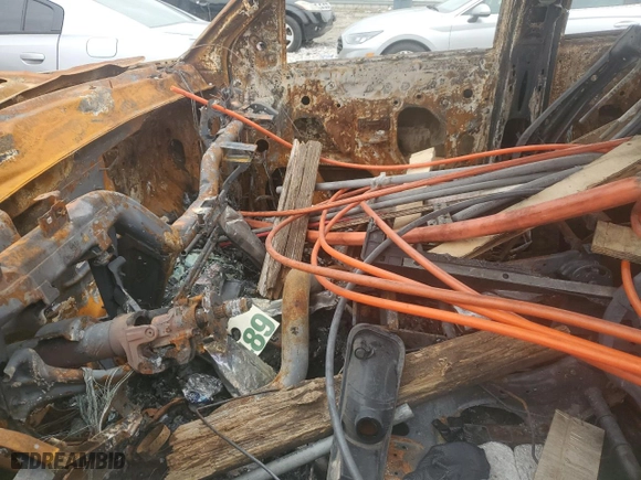 2015 Chevrolet Silverado 3500HD Work Truck with VIN 1GC4KYC85FF110835, listed as a Copart auction lot 79009364 with 0 mi miles and Salvage Title. Bid and sale history available at carsss.com. Image 7.