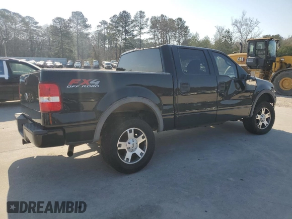 2004 Ford F-150 XLT with VIN 1FTPW14594KD06455, listed as a Copart auction lot 49157825 with 104,542 mi miles and Salvage Title. Bid and sale history available at carsss.com. Image 3.