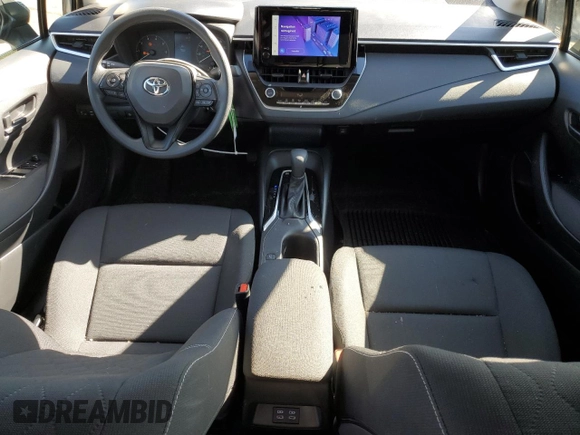 2025 Toyota Corolla Hybrid LE with VIN JTDBDMHE6SJ012428, listed as a Copart auction lot 50814965 with 4,330 mi miles and Salvage Title. Bid and sale history available at carsss.com. Image 8.