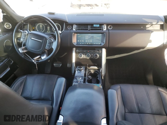 2017 Land Rover Range Rover with VIN SALGS5FE8HA337216, listed as a Copart auction lot 85522694 with 145,269 mi miles and Salvage title. Bid and sale history available at DreamBid. Image 8.