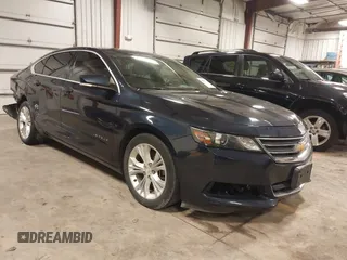 2015 Chevrolet Impala LT with VIN 2G1115SL2F9216851, listed as a IAAI auction lot 41787689 with 90,014 mi miles and . Bid and sale history available at DreamBid. Image 1.