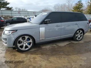 2017 Land Rover Range Rover z VIN SALGS5FE8HA347325, wystawiony jako Copart lot #43391445 z przebiegiem 92 181 mil mil oraz Czysty tytuł • Clean title. Historia ofert i sprzedaży dostępna na DreamBid. Obrazek 1.