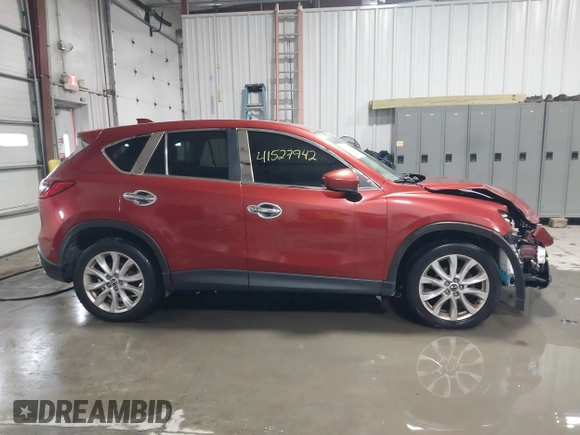 2013 Mazda CX-5 Grand Touring with VIN JM3KE2DE3D0120609, listed as a IAAI auction lot 41527942 with 215,176 mi miles. Bid and sale history available at carsss.com. Image 13.