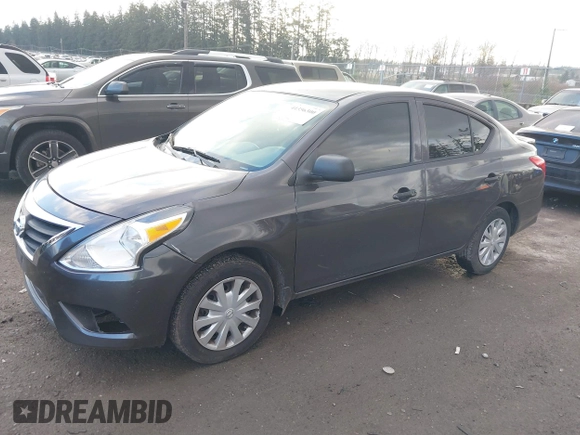 2015 Nissan Versa S Plus with VIN 3N1CN7AP0FL847389, listed as a IAAI auction lot 41356300 with 150,895 mi miles and . Bid and sale history available at DreamBid. Image 2.