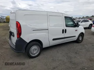 2017 Ram ProMaster City Cargo Tradesman with VIN ZFBERFAB6H6H30864, listed as a Copart auction lot 54415745 with 75,314 mi miles and Salvage Title. Bid and sale history available at carsss.com. Image 3.