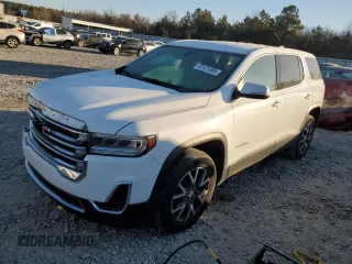 2021 GMC Acadia SLE with VIN 1GKKNKLA1MZ166401, listed as a Copart auction lot 42121285 with 53,959 mi miles and Salvage Title. Bid and sale history available at carsss.com. Image 1.