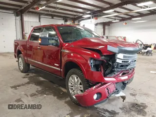 2014 Ford F-150 XL with VIN 1FTFW1ET5EFA34148, listed as a IAAI auction lot 41722716 with 66,928 mi miles. Bid and sale history available at carsss.com. Image 1.