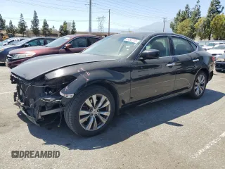 2012 Infiniti M z VIN JN1BY1AP5CM334253, wystawiony jako Copart lot #58262705 z przebiegiem 157 913 mil mil oraz Szkoda całkowita • Salvage title. Historia ofert i sprzedaży dostępna na DreamBid. Obrazek 1.
