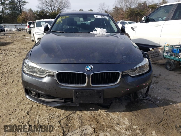 2018 BMW 3 Series 320i with VIN WBA8E1G57JNU91535, listed as a Copart auction lot 41772685 with 95,933 mi miles and Salvage Title. Bid and sale history available at carsss.com. Image 5.