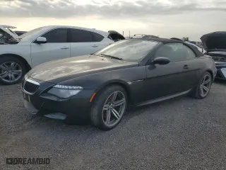 2008 BMW 6 Series M6 with VIN WBSEK93538CY79833, listed as a Copart auction lot 74756244 with 0 mi miles and Salvage Title. Bid and sale history available at carsss.com. Image 1.