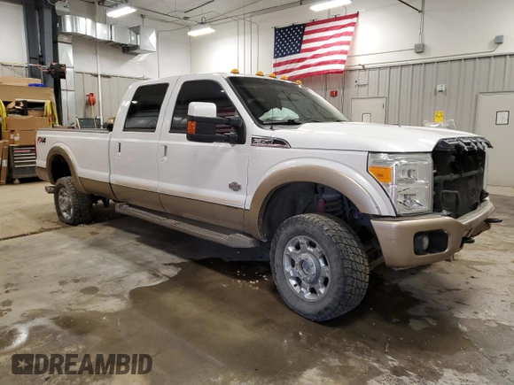 2012 Ford F-350 XL with VIN 1FT8W3BT5CEB06431, listed as a Copart auction lot 56384855 with 199,175 mi miles and Clean title. Bid and sale history available at DreamBid. Image 4.