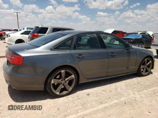 2015 Audi A6 3.0L TDI Prestige with VIN WAUHMAFC3FN003689, listed as a Copart auction lot 67126604 with 126,183 mi miles and Salvage Title. Bid and sale history available at carsss.com. Image 3.
